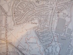 Ordnance Survey (OS) 1:10 000 Original Sheet Map,STAFFS-WEST MID SJ 90 SW, 1989