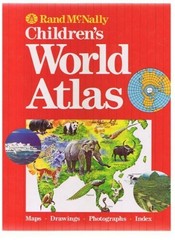 CHILDREN’S ATLAS OF THE WORLD By Rand Mcnally – Hardcover *Excellent Condition*