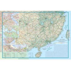 China South & Guangzhou Travel Reference Map index, inset street maps