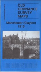 Manchester (Clayton) 1915 or 1932 Lancashire Sheet 104.08