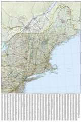 United States, Northeast Map (National Geographic Adventure Map, No Results