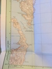 1988 Ordnance Survey Pathfinder Map 155 NG65/75 Arinacrinachd (incl Kenmore )