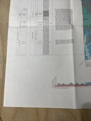 USGS Geologic Map Frogue Quadrangle Burkesville Cumberland Co. Kentucky 1967