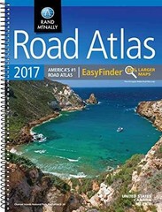 Rand McMally 2017 Road Atlas Easy – Paperback, by Rand McNally – Very Good
