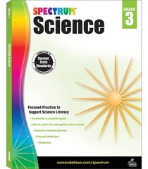 Spectrum Grade 3 Science Workbook, Intro to Scientific Inquiry, 3