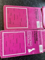 5 X Ordnance Survey Landranger Maps Bundle Sheets Cambridge Area Vintage OS Maps