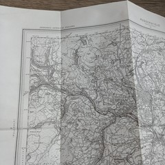 Old Ordnance Survey Map Calderale & Huddersfield 1902 Godfrey Edition Sheet 77
