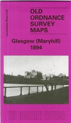 Maryhill 1894 Lanarkshire Sheet 602 Old OS Maps of Glasgow by Gilbert Bell