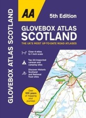 AA Glovebox Atlas Scotland (Paperback Book)