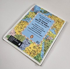 The Penguin Map of the World Folded Pull Out Map 1982 Collectible Item New Seale