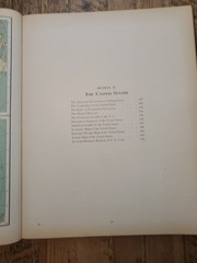 Rand McNally WORLD ATLAS Premier Edition 1929 Green & Gilt cover Color Maps USA