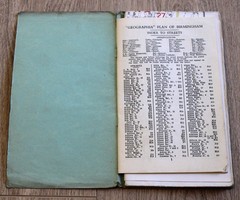 Geographia Large Scale Plan BIRMINGHAM Street Index Colour Map Roads Transport
