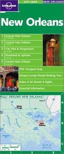 New Orleans (Lonely Planet City Map) by Lonely Planet Sheet map Book The Fast