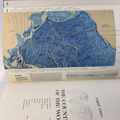 Readers Digest Great World Atlas 1969 Third Edition Map