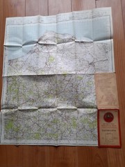 1946 ORDNANCE ONE-INCH MAP OF GREAT BRITAIN EASTBOURNE No 183