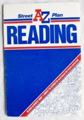 Vintage: Geographers A-Z street plan Reading 8th edition