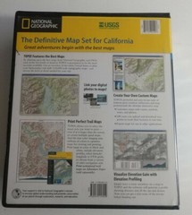 National Geographic Topographical California – 10 CD-ROMS (2003)