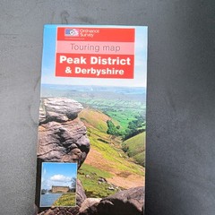 Bundle of 7 UK ordnance survey and street maps – various areas