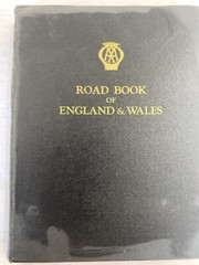 Road Book Of England & Wales Maps & Town Plans 1950 Hardcover Automotive