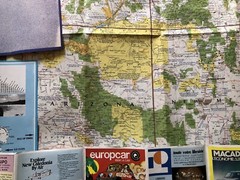 5 Vintage Maps – Used – Arizona / Hawaii / New Caledonia / National Geographic