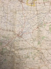 1970 Ordnance Survey One Inch Map 92 Pickering (incl Malton , Hawnby & Lockton )