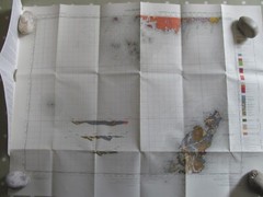 VINTAGE GEOLOGICAL MAP COLONSAY SCOTLAND SHEET 35 SOLID & DRIFT EDITION