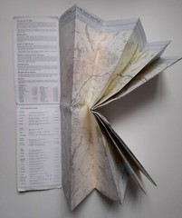 English Lakes North Eastern Area Ordnance Survey 2 1/2 Inch to a mile map – 1989