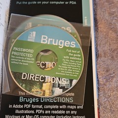 Rough Guides Bruges DIRECTIONS Travel Guide Book, English, Includes CD