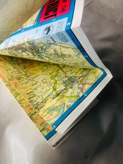 Map Visitors Map Lake District A to Z AZ Vintage ra