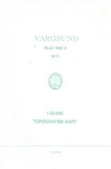 Norges Geografiske Oppmaling : Topografisk Kart: Blad 1935 1V: VARGSUND