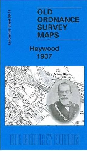 Heywood 1907: Lancashire Sheet 88.11 (Old O… by Hindle, Paul Sheet map, folded