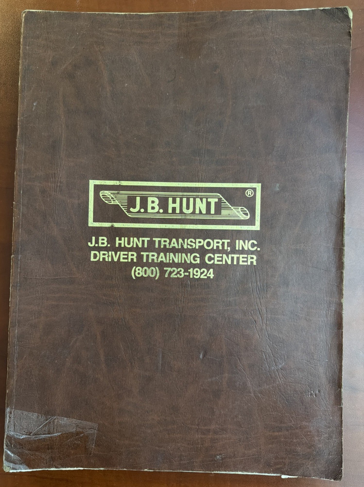 1993 Rand McNally Motor Carriers Road Atlas JB Hunt Book Missing 1 Page 95-96