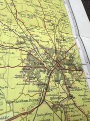 Bartholomew Map West Riding Yorkshire Leeds Vintage 70s 1972 Paper ½” FreePostUK
