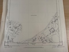 Ordnance Survey 1:1250 Plan 36/2169 SE Colinton Edinburgh c1948 Vintage Map