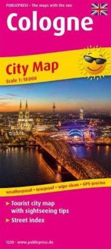 Freytag-Berndt Cologne City Map 1:18,000 (Map) (UK IMPORT)