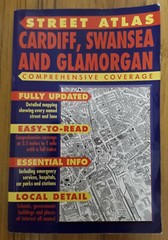 Ordnance Survey Cardiff, Swansea and Glamorgan Street Atlas Ordnance Survey
