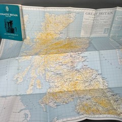 VTG 1954 Ordnance Survey Set 2 Monastic Britain Maps 10mi/in British Monasticism