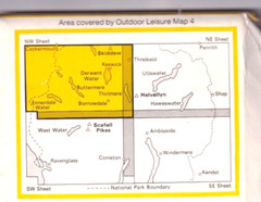 THE ENGLISH LAKES – North Western Area (O/S Leisure Map)