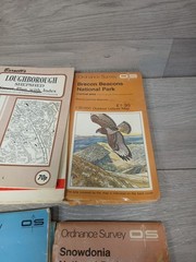 Vintage Bundle Series OS Maps Job Lot Lincoln Broards Ben Nevis Loch Ness Etc
