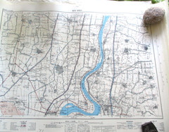 53 X EGYPT MAPS 1.25,000 PRINTED BY ROYAL ENGINEERS BAOR 1960