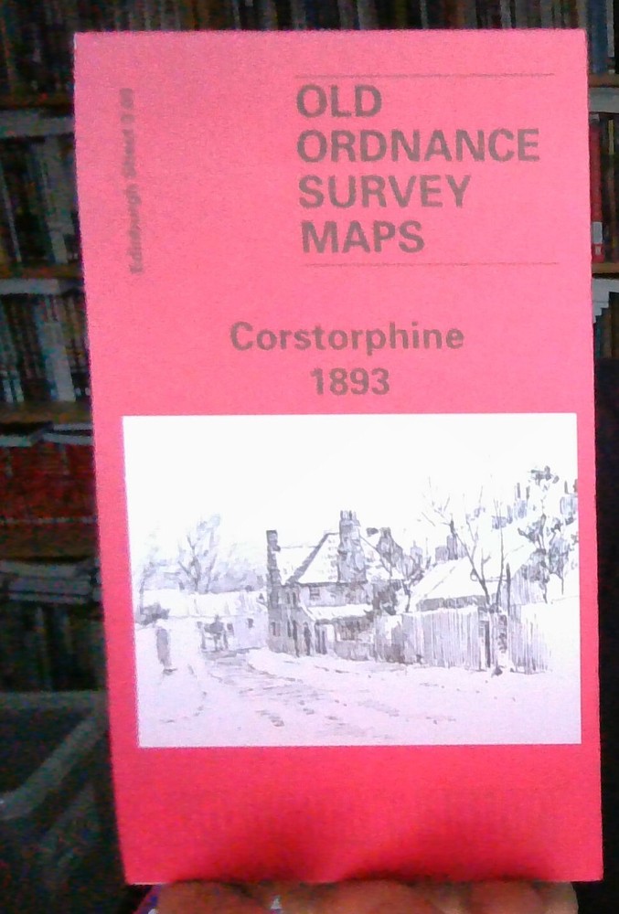 MAP OF Corstorphine 1893 Edinburgh Sheet 3.09 Barbara Morris NEW 9780850548419