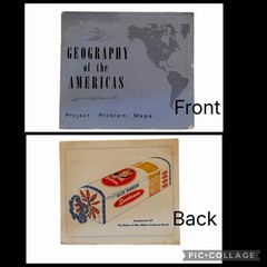 1967 Geography of the Americas Education Resource Blue Ribbon Sunbeam Promo