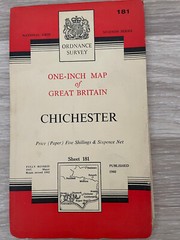 Vintage OS Maps `Wensleydale Chilterns Chichester Huddersfield 50/60s Job Lot
