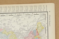 United States and Mexico Rand McNally 1898 Atlas of the World 14″ x 11-1/4″