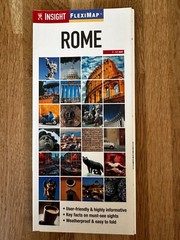 Rome Italy Fold Out Map – Street and Local Area