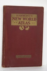 HAMMOND WORLD ATLAS 1937 VERY RARE DOUBLEDAY, DORAN