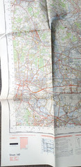 170 + MILITARY MAPS 7th series M722 Ord Survey of GB 1965 Ministry Defence LOT