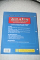 Hammond Quick & Easy Notebook Reference: Atlas & Webster Dictionary Paperback
