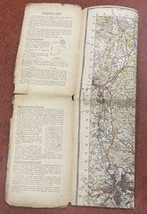 Vintage Ordnance Survey One Inch Cloth Map, Bristol & Newport, 155, 1946