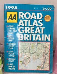Vtg 1999 AA “Road Atlas Great Britain” Voted Britain’s Clearest Mapping *READ*